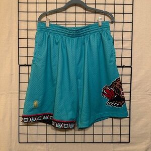 NBA Vancouver Grizzlies Hardwood Classics Shorts